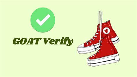 does goat actually verify shoes